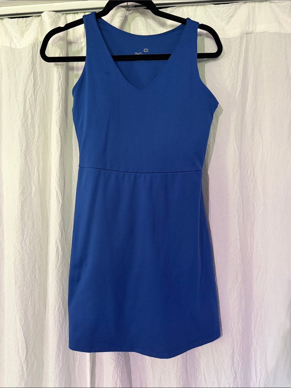 GAP Royal Blue Sleeveless V-Neck Mini Dress